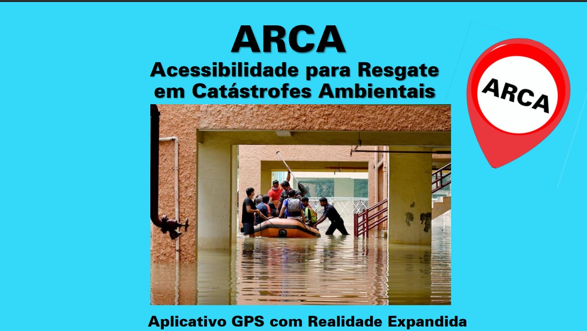 Equipe de resgate em operação com barco