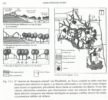 Sistema de drenagem natural — Ann Spirn, The Granite Garden